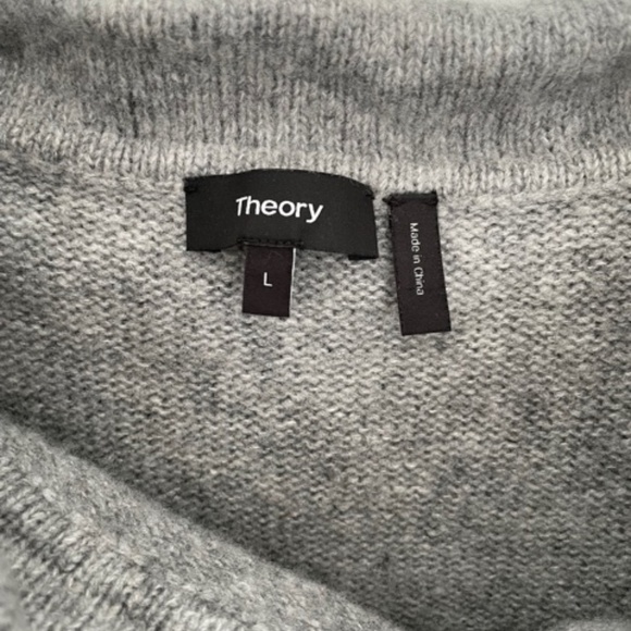 Theory Off-the-shoulder wool blend sweater - Picture 5 of 6